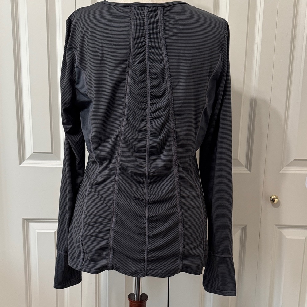 Women's Black Long Sleeve Top XLT - Picture 5 of 8